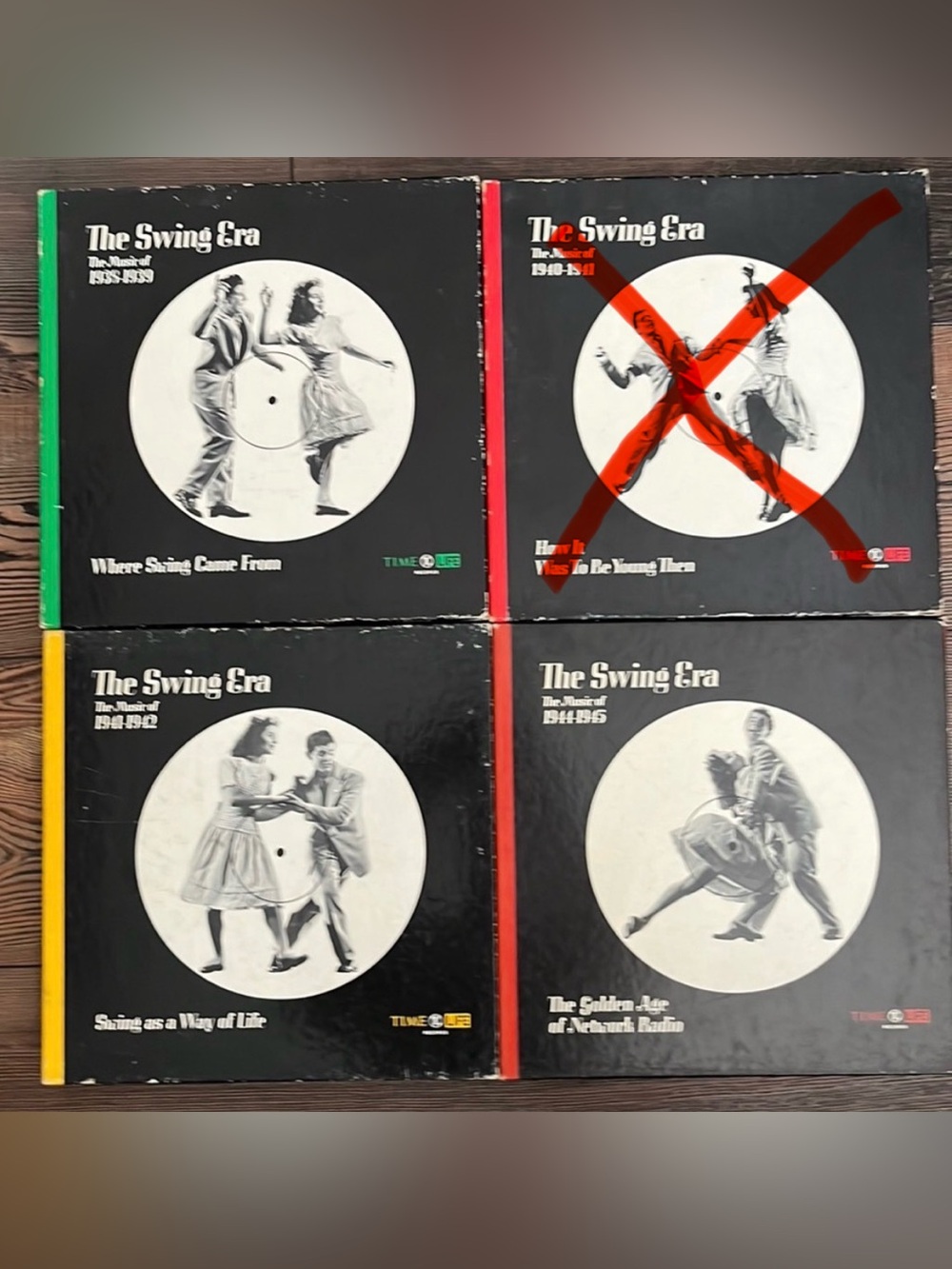 The Swing Era Vinyl LP & Book Sets